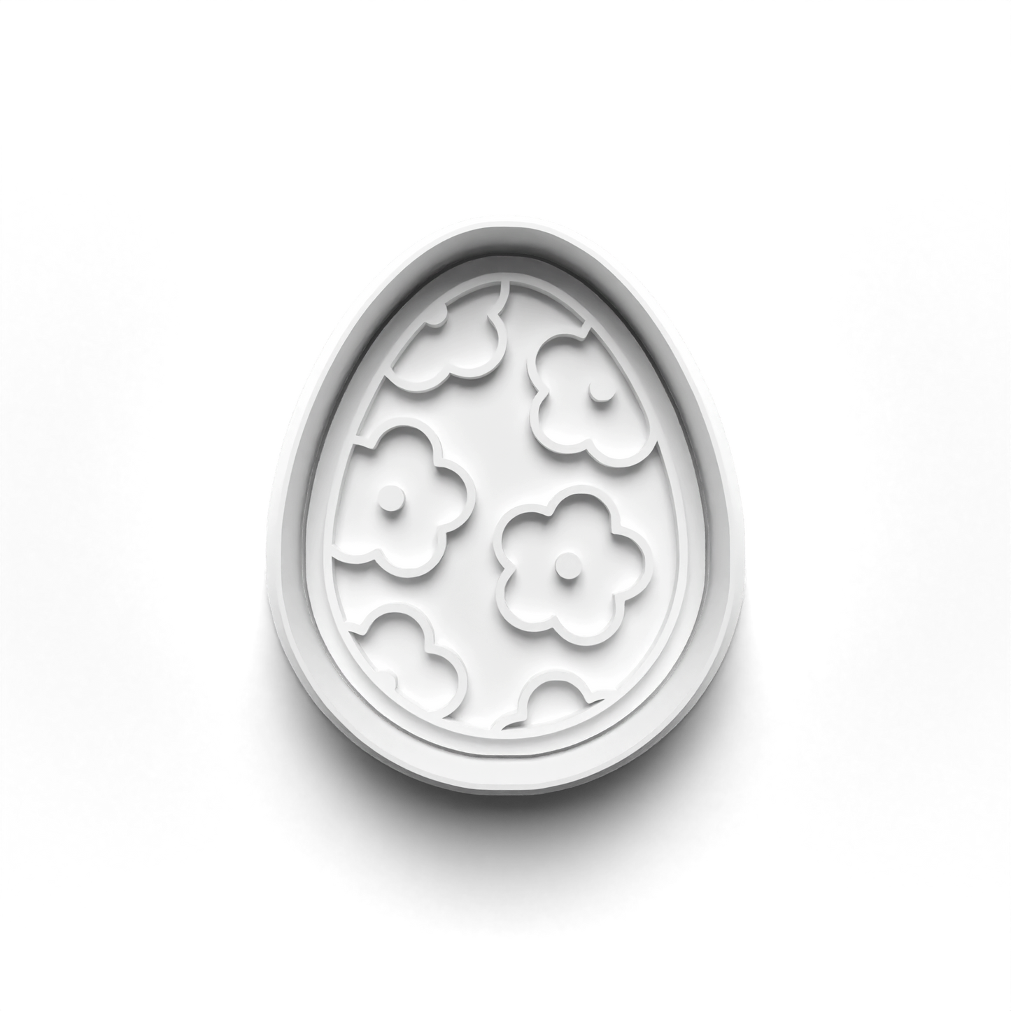 Easter PRV Fondant & Cookie Cutter Set with Stamp - Orange, Green, Brown, Tan - 2 Inches,Food-Safe PLA & PETG