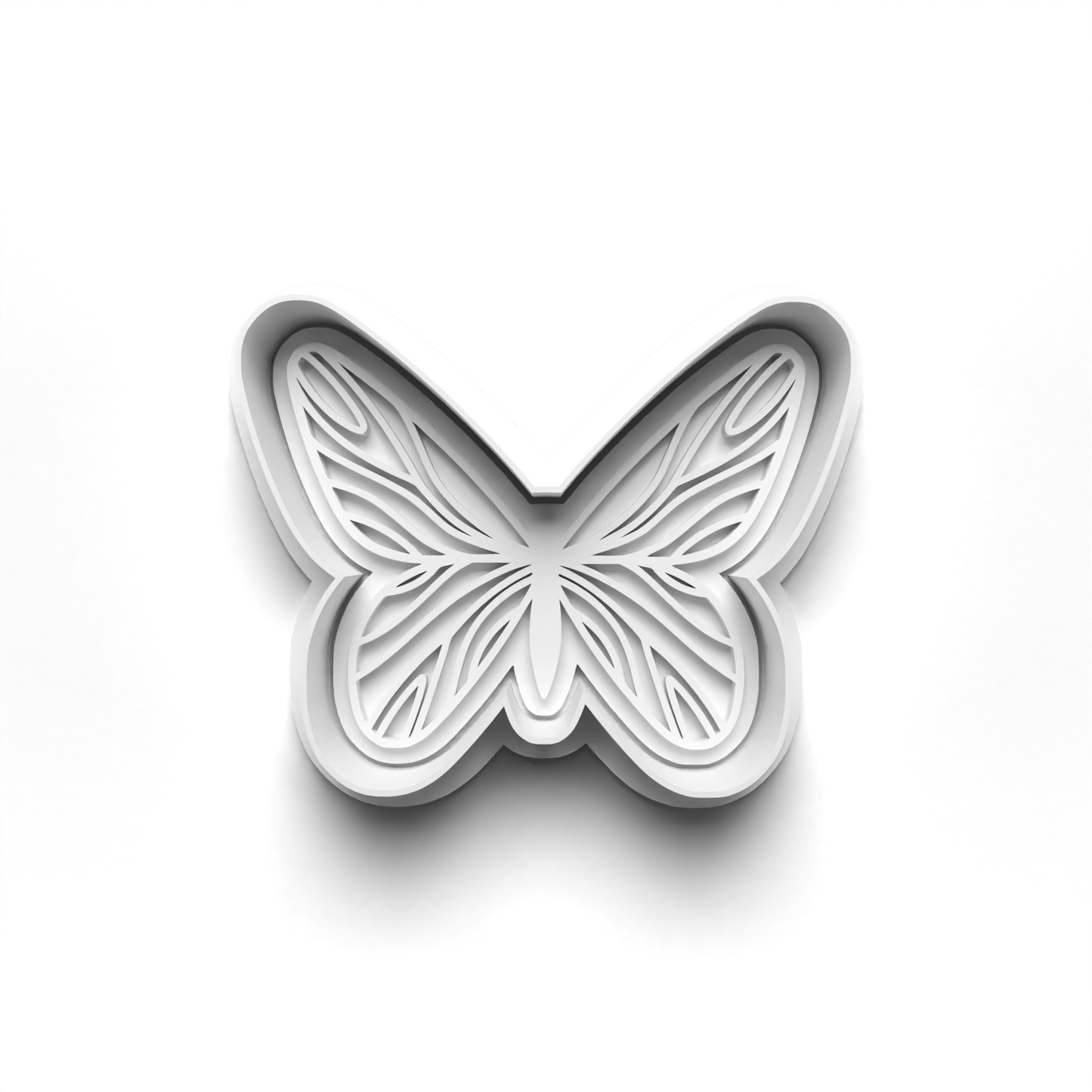 BUTTERFLIES 2'' Cutter and Stamp Prv - Original Product for Crafting and DIY Projects Bakeware Clay