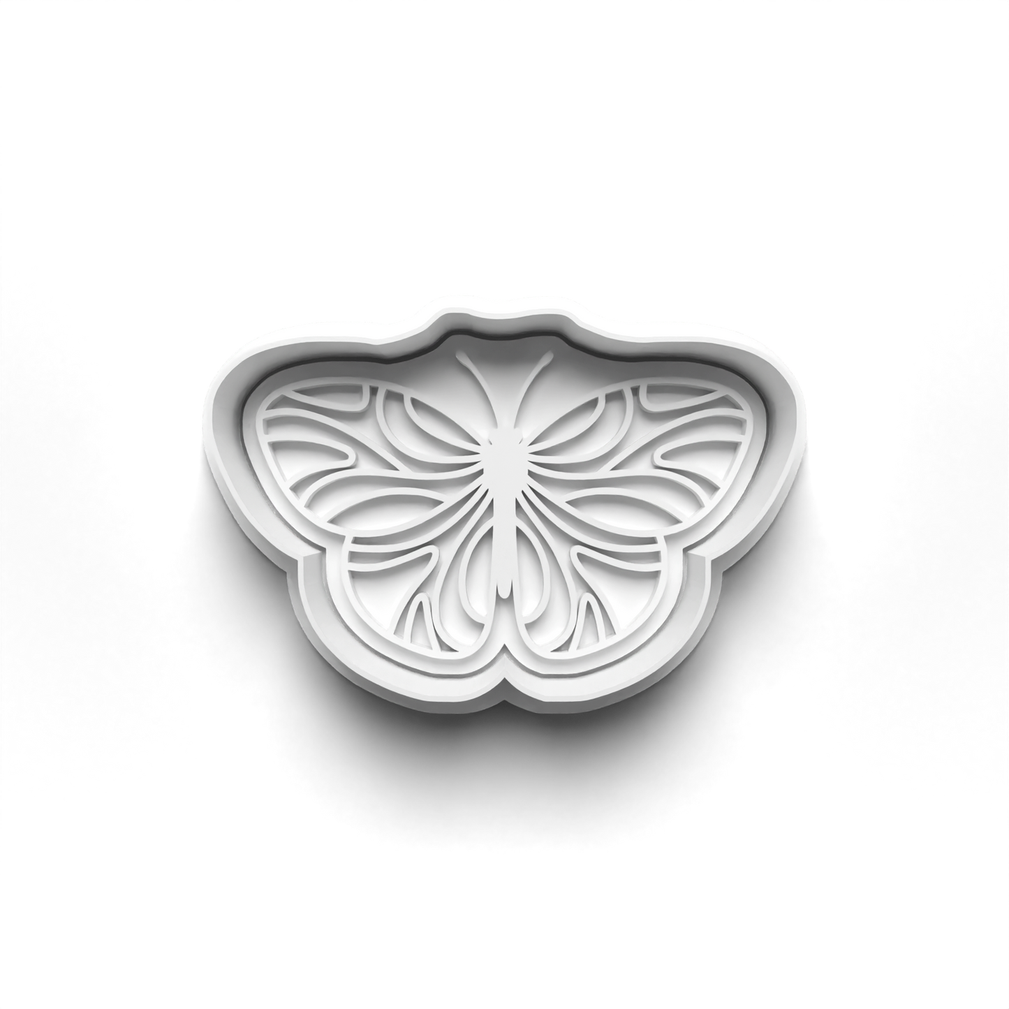 BUTTERFLIES 2'' Cutter and Stamp Prv - Original Product for Crafting and DIY Projects Bakeware Clay