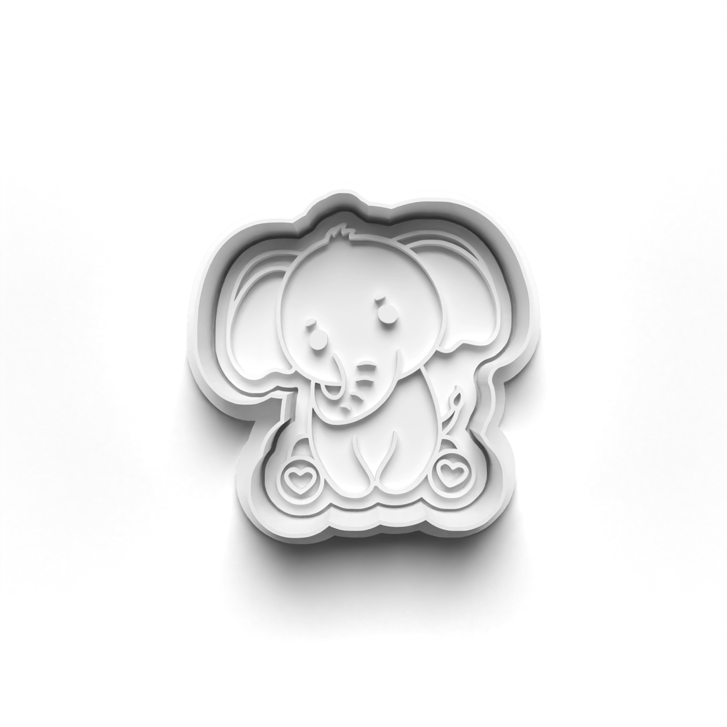 Baby Animal 2'' Cutter and Stamp Prv - Original Product for Crafting and DIY Projects Bakeware Clay