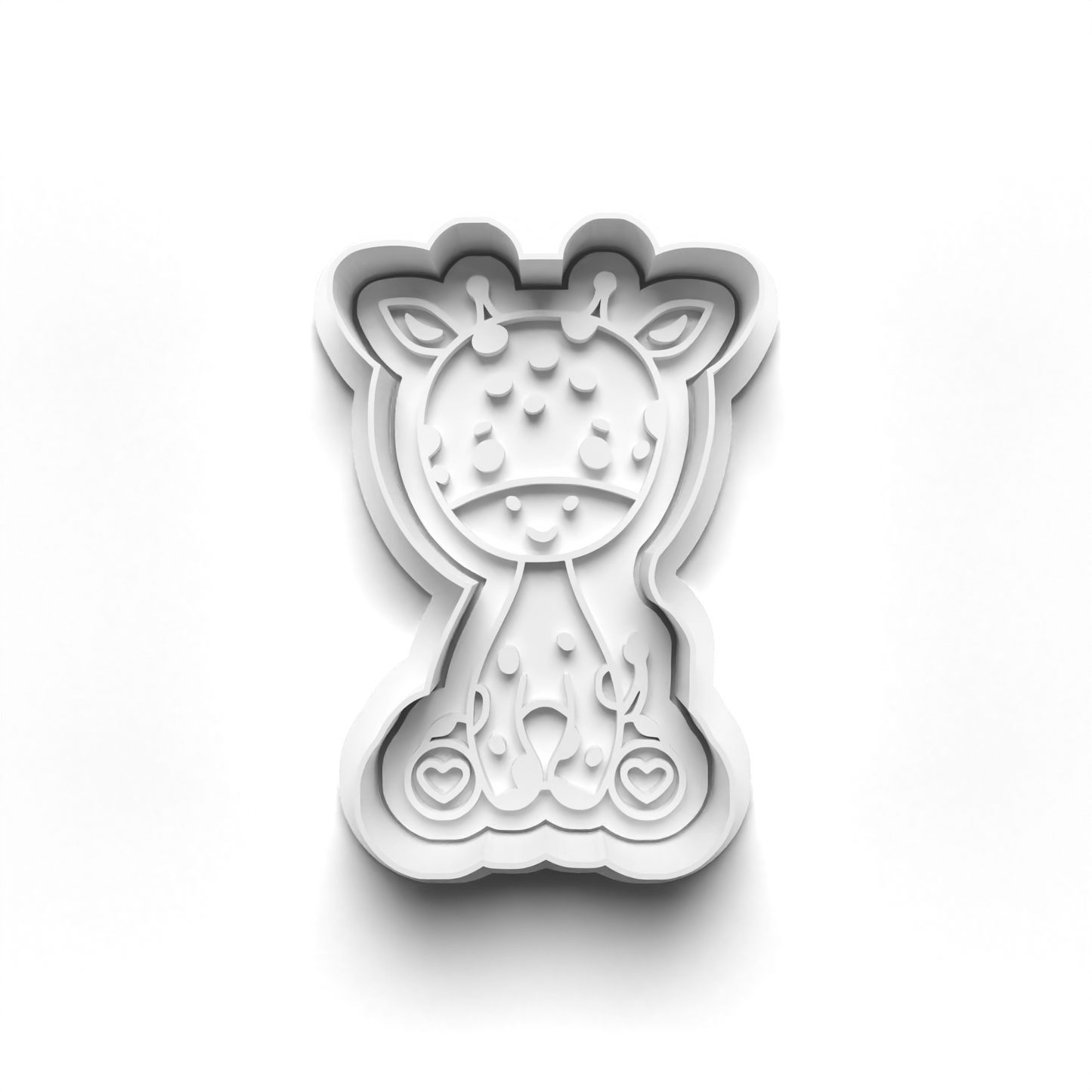 Baby Animal 2'' Cutter and Stamp Prv - Original Product for Crafting and DIY Projects Bakeware Clay