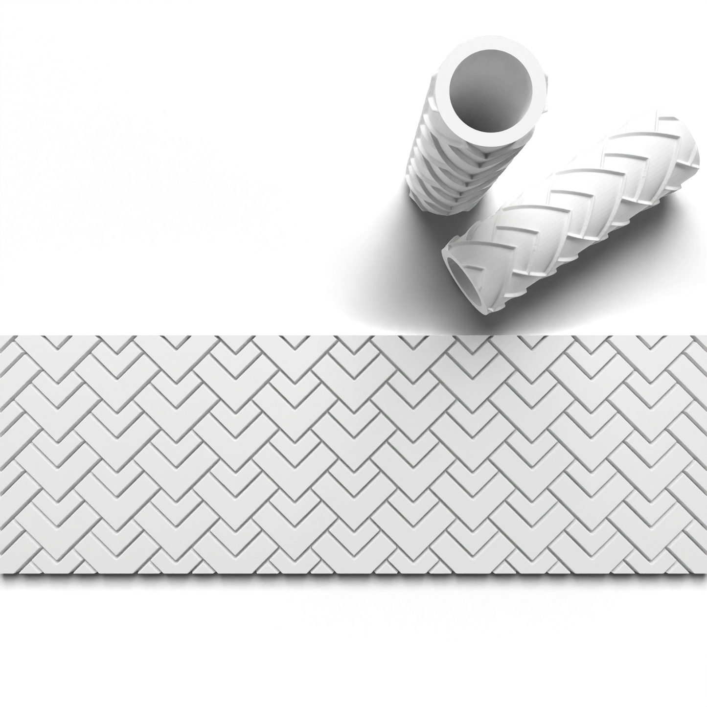 Textured Rollers for Fondant, Clay and more