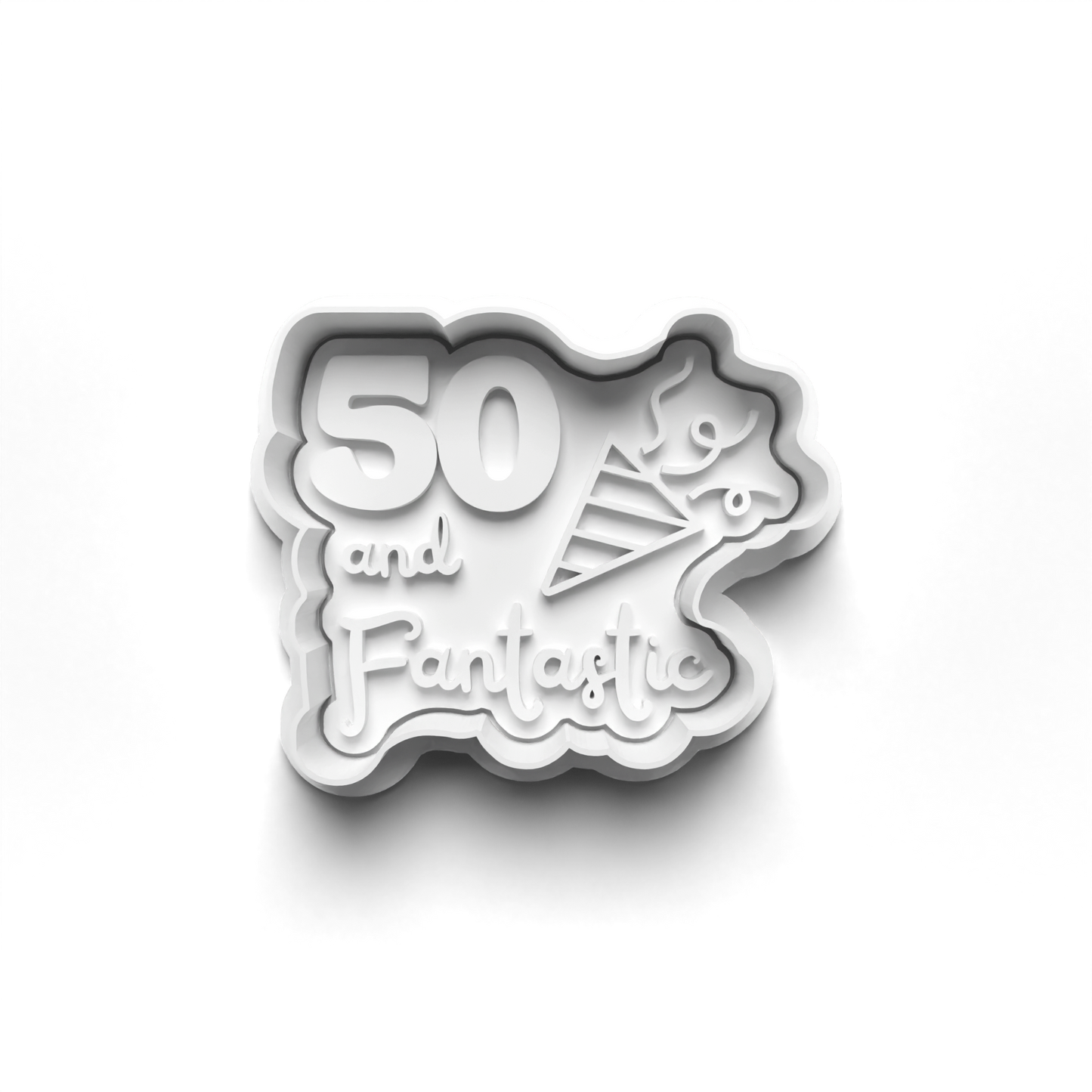 BIRTHDAY & MILESTONE cutter and stamps 2" baking, arts and crafts Bakeware Set