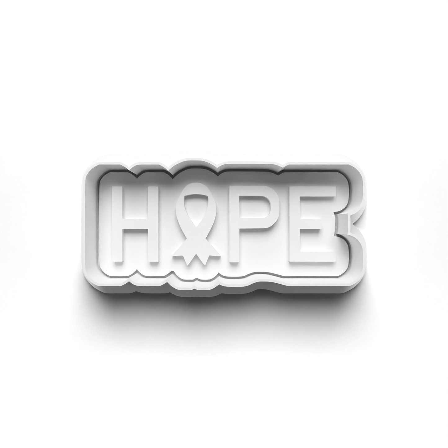 Awareness Month 2'' Cutter and Stamp PRV for Oreos, CakePops, Chocolates, Crafting Bakeware Utensils Set Smooth