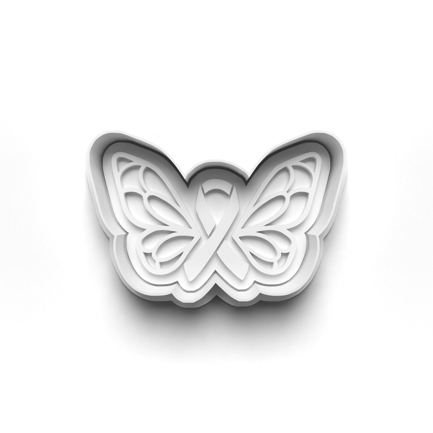 Awareness Month 2'' Cutter and Stamp PRV for Oreos, CakePops, Chocolates, Crafting Bakeware Utensils Set Smooth