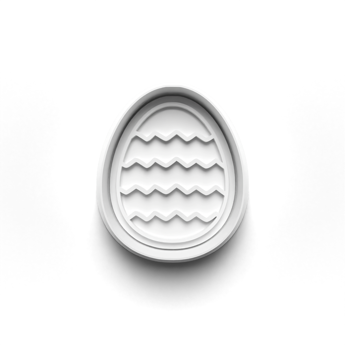 Easter PRV Fondant & Cookie Cutter Set with Stamp - Orange, Green, Brown, Tan - 2 Inches,Food-Safe PLA & PETG