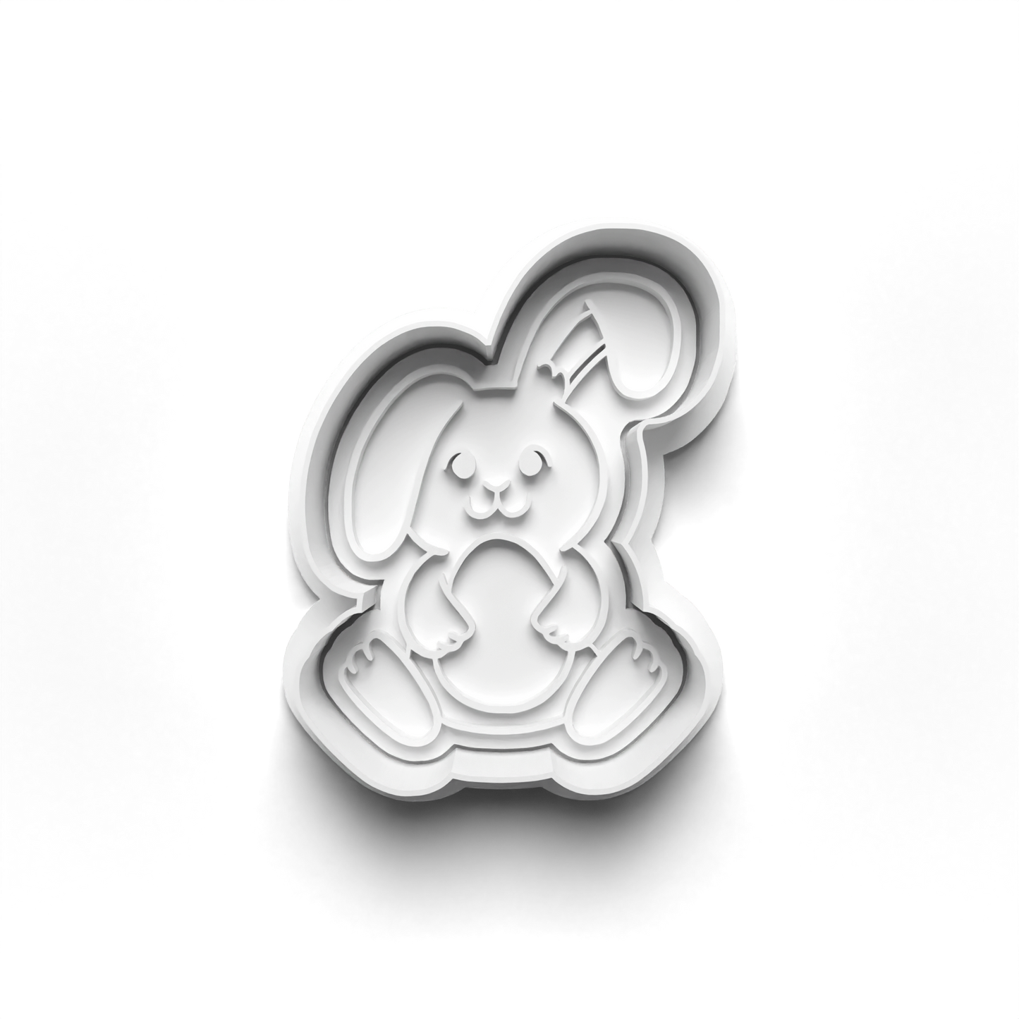 Easter PRV Fondant & Cookie Cutter Set with Stamp - Orange, Green, Brown, Tan - 2 Inches,Food-Safe PLA & PETG