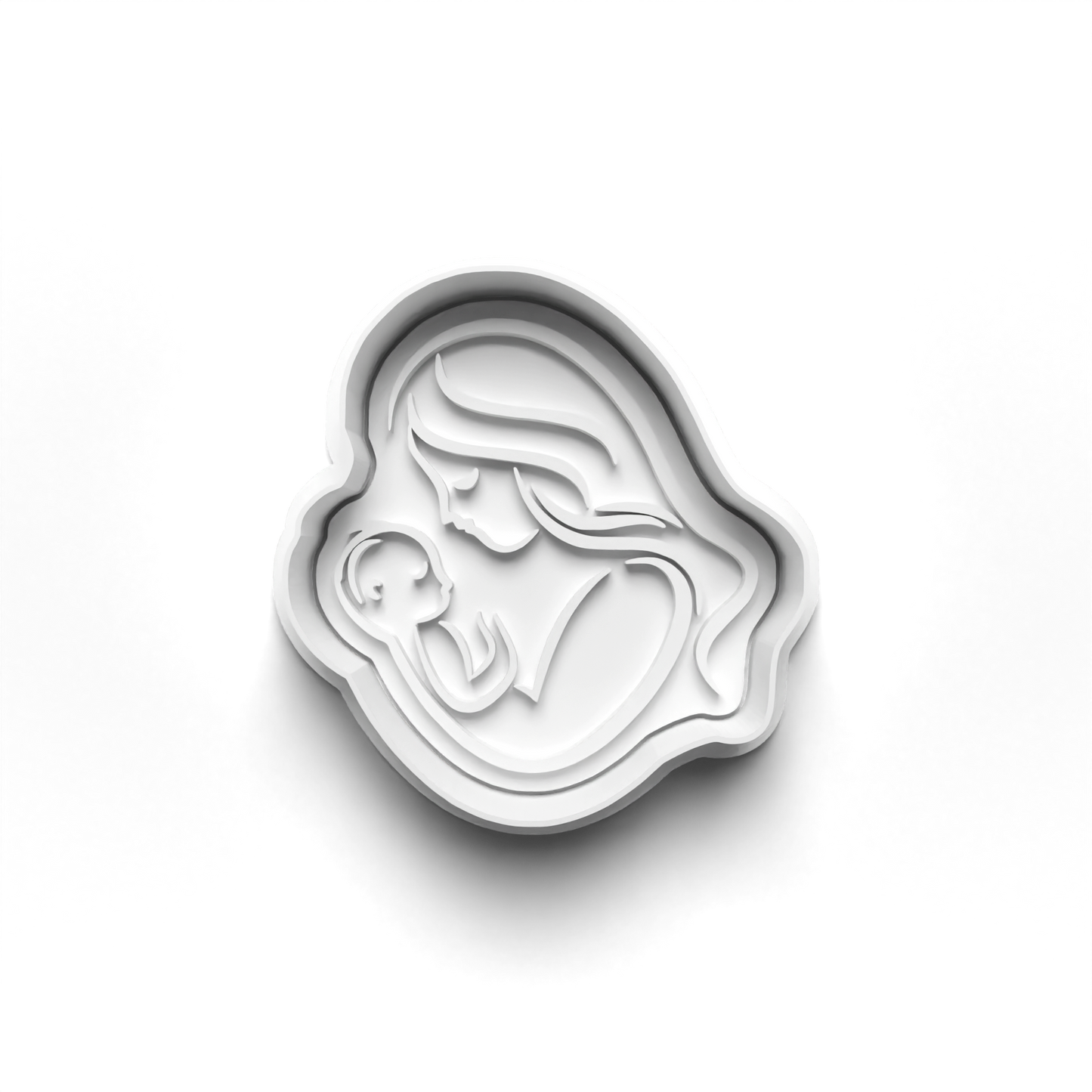 MOTHER'S DAY PRV, LOVE MOM, Mothers DAY Press with Dough Cutter, Baking Mold & Cutter & Stamp for Baking and Crafting (Copy)
