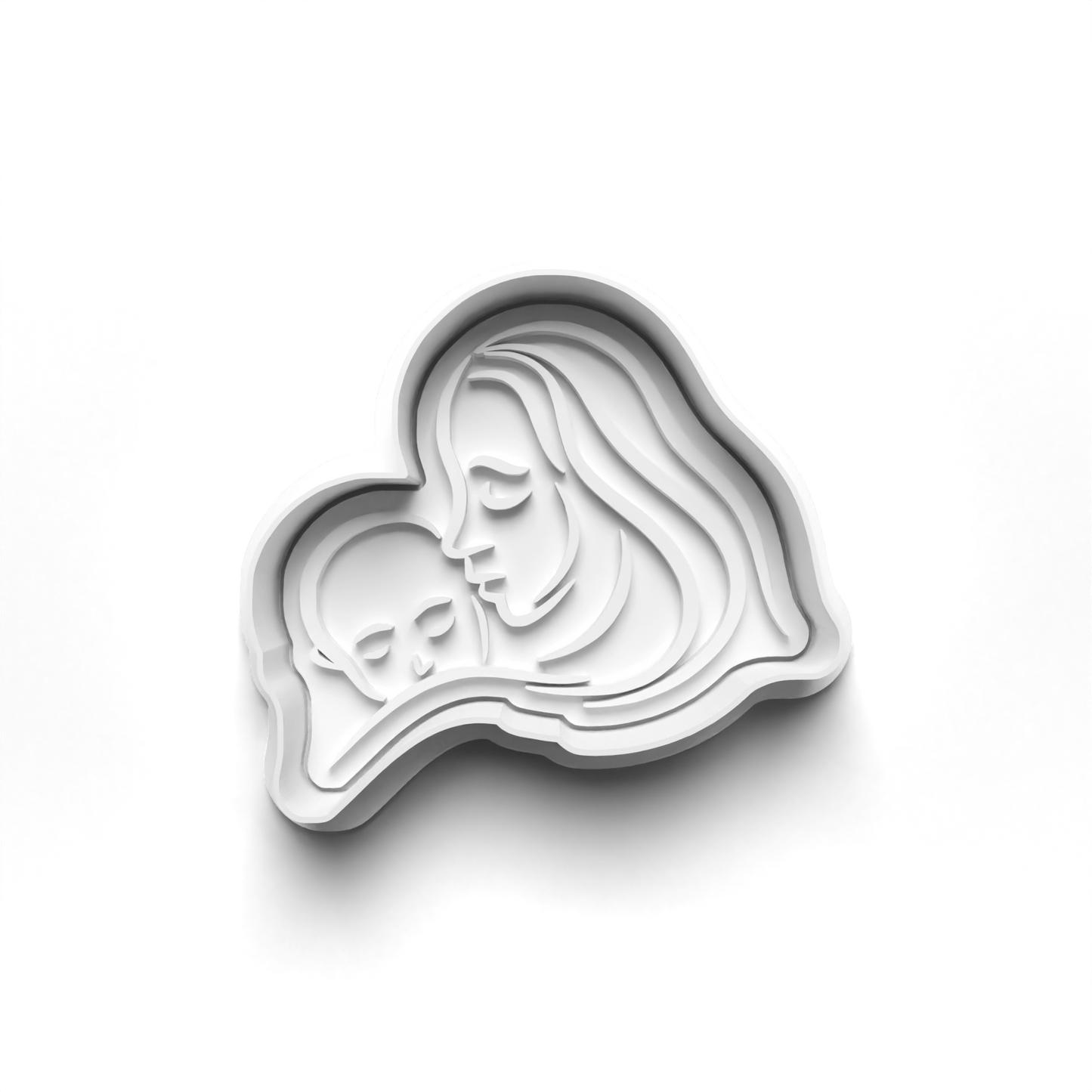 MOTHER'S DAY PRV, LOVE MOM, Mothers DAY Press with Dough Cutter, Baking Mold & Cutter & Stamp for Baking and Crafting (Copy)