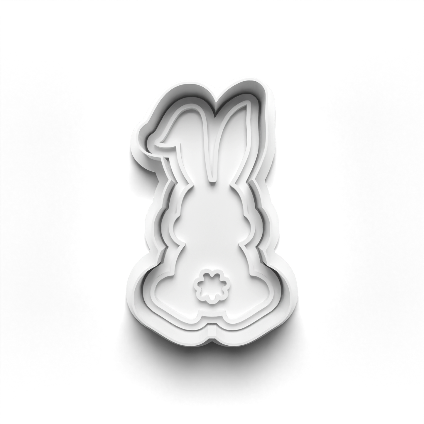 Easter PRV Fondant & Cookie Cutter Set with Stamp - Orange, Green, Brown, Tan - 2 Inches,Food-Safe PLA & PETG