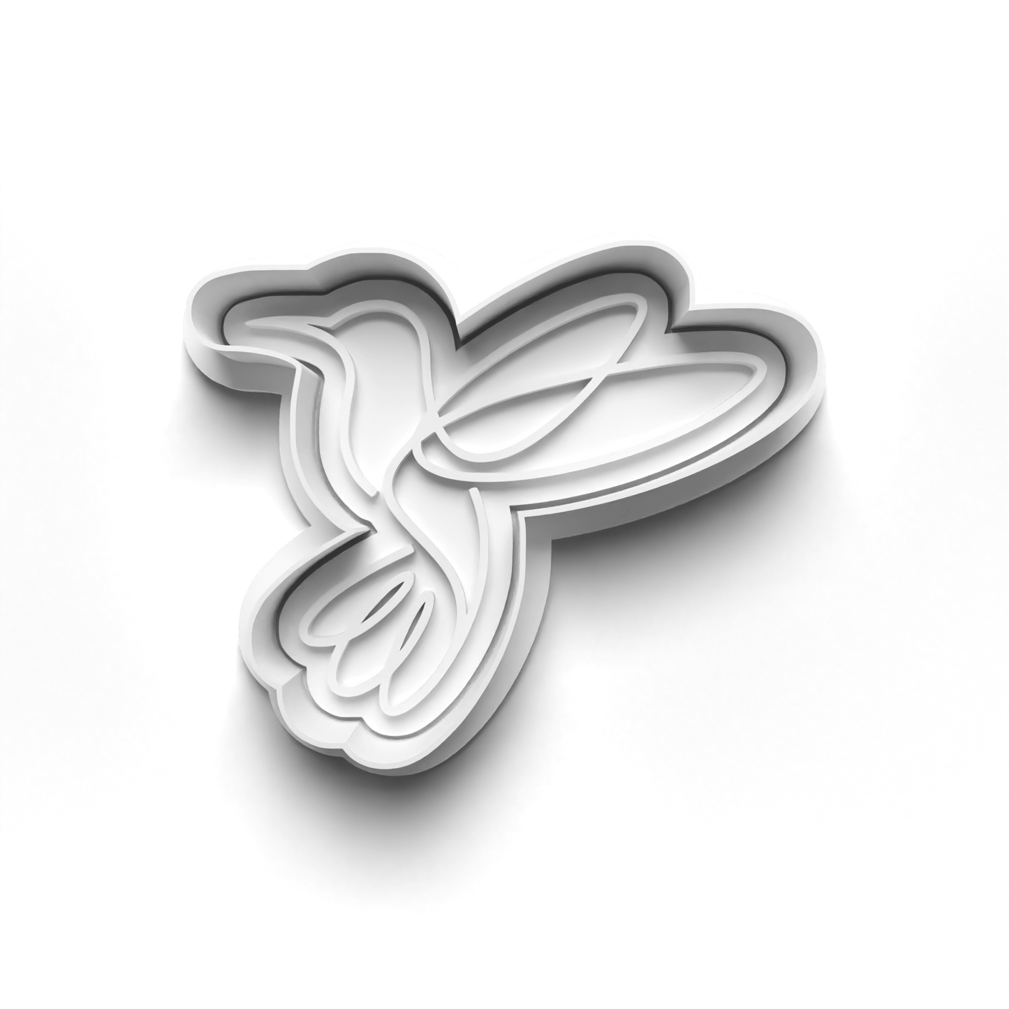 HUMMINGBIRD LINE ART 2'' Cutter and Stamp PRV