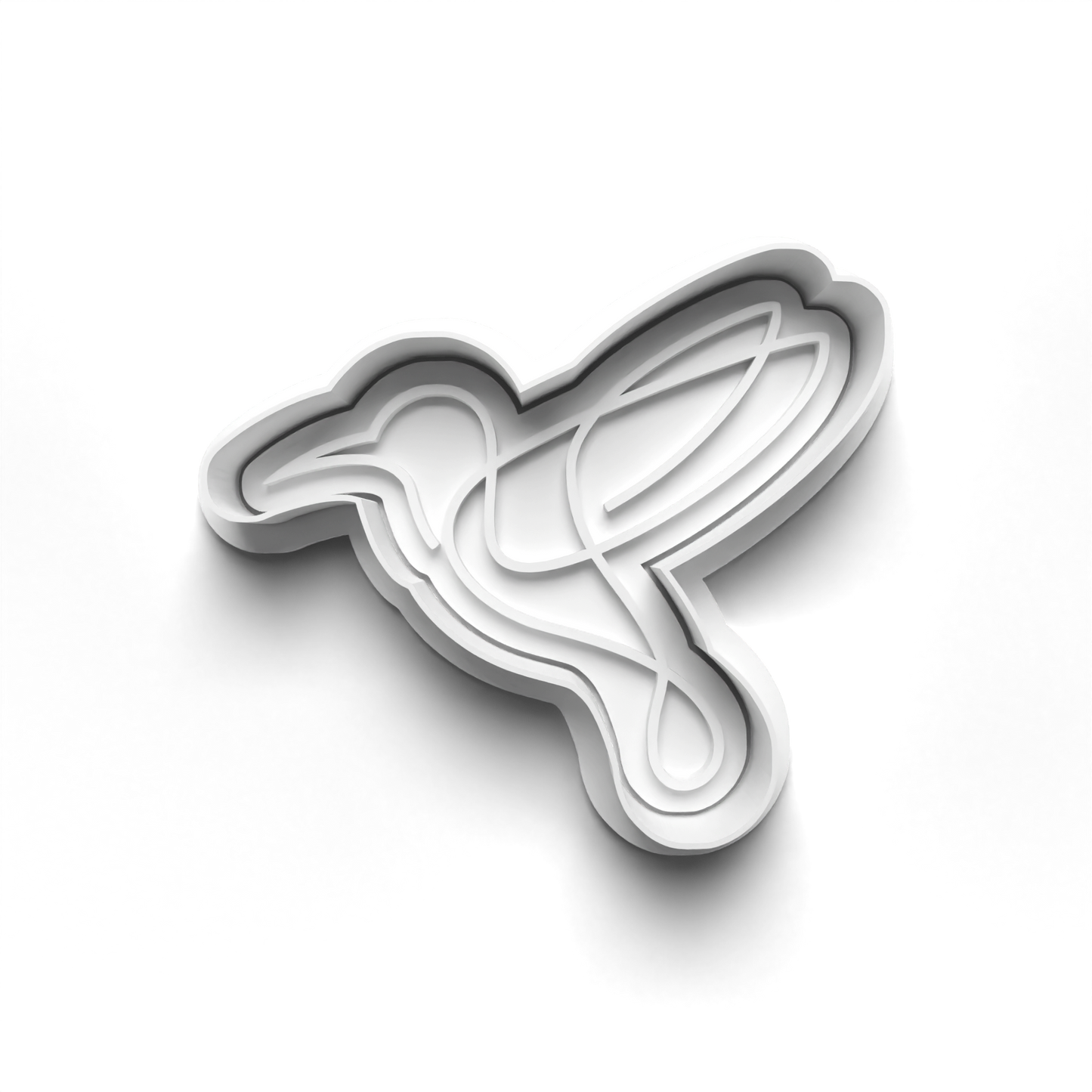 HUMMINGBIRD LINE ART 2'' Cutter and Stamp PRV