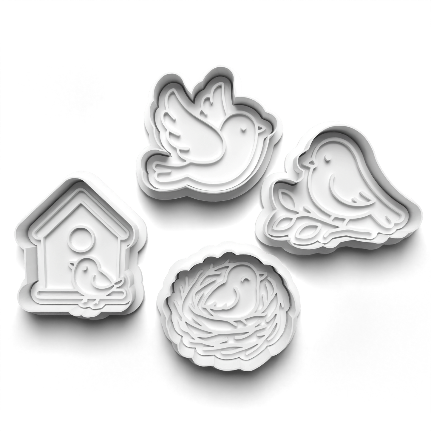 BIRD NEST 2'' Cutter and Stamp PRV