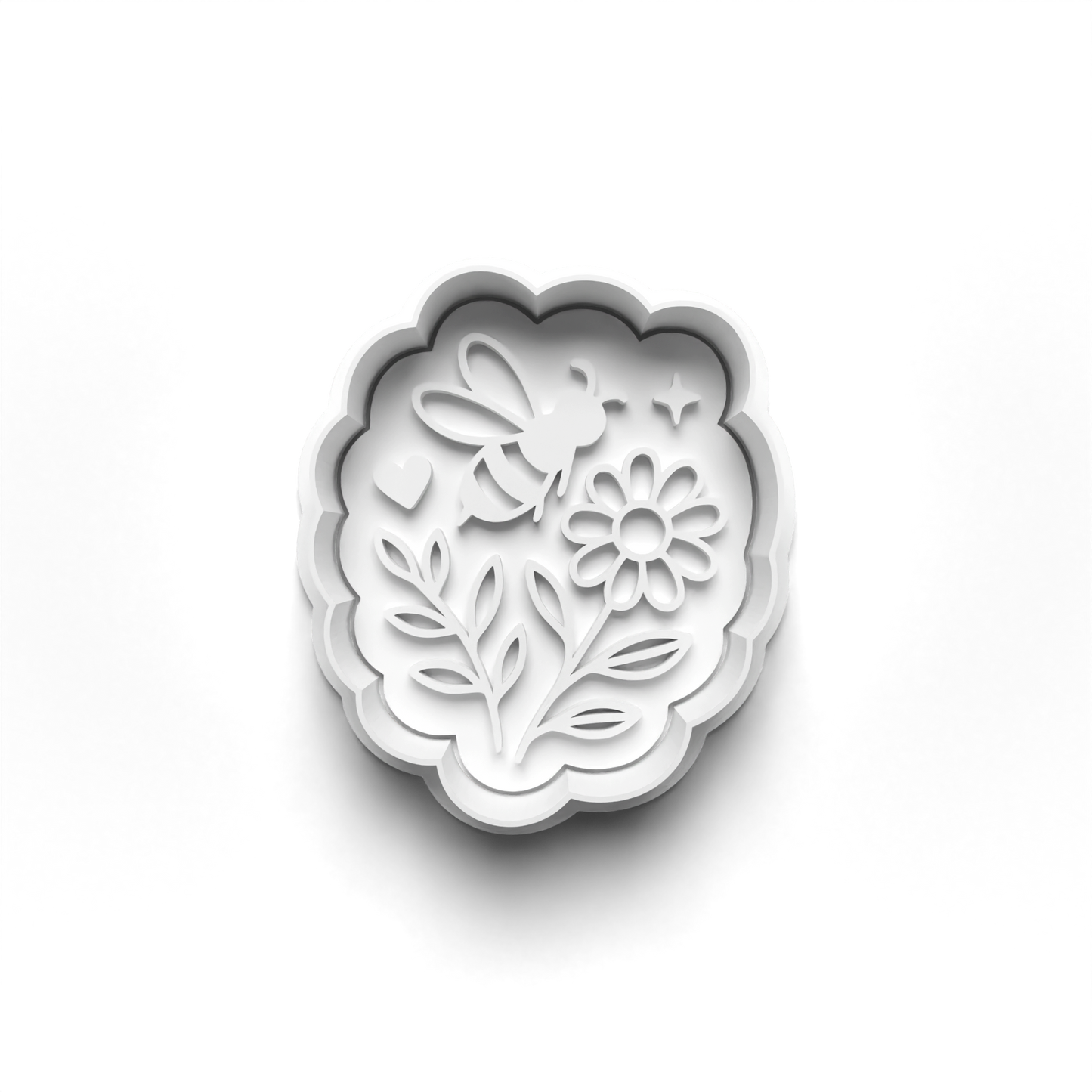 Bee PRV's 2" Cookie Cutter Stamp for Decorations and Edible Creations and Crafts Bakeware Utensils