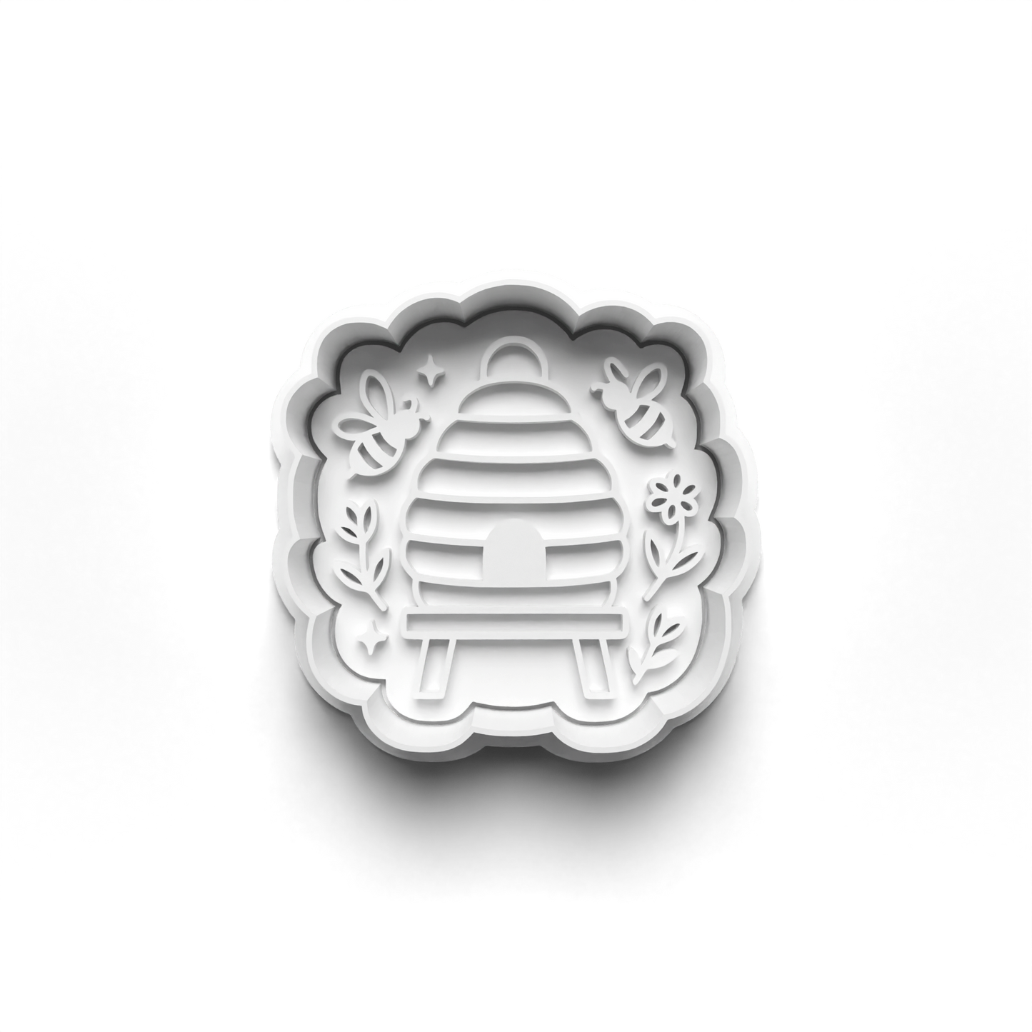 Bee PRV's 2" Cookie Cutter Stamp for Decorations and Edible Creations and Crafts Bakeware Utensils