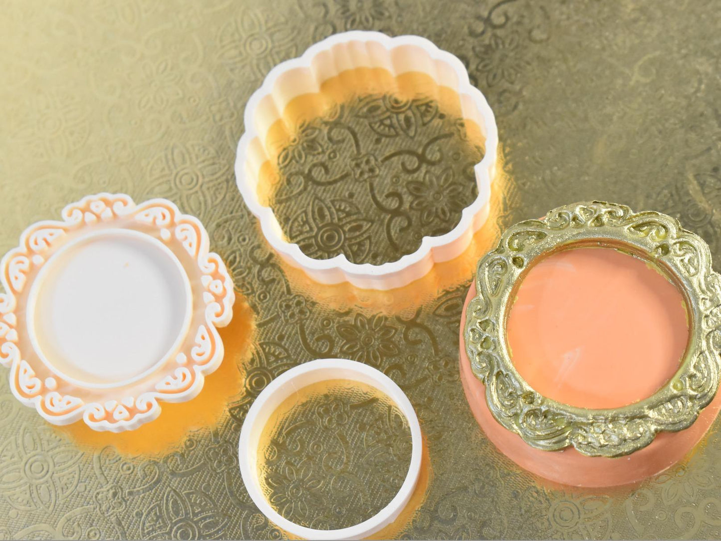 Moldless Frame Cake/Cookie/Fondant/Clay Cutter Stamp PRV Bakeware Set Baking Supplies Utensils