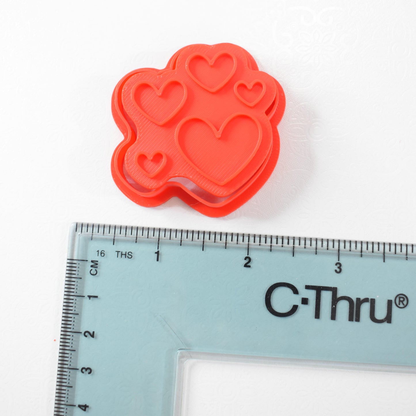VALENTINE'S DAY Fondant & Cookie Cutter Set with Stamp - PRV