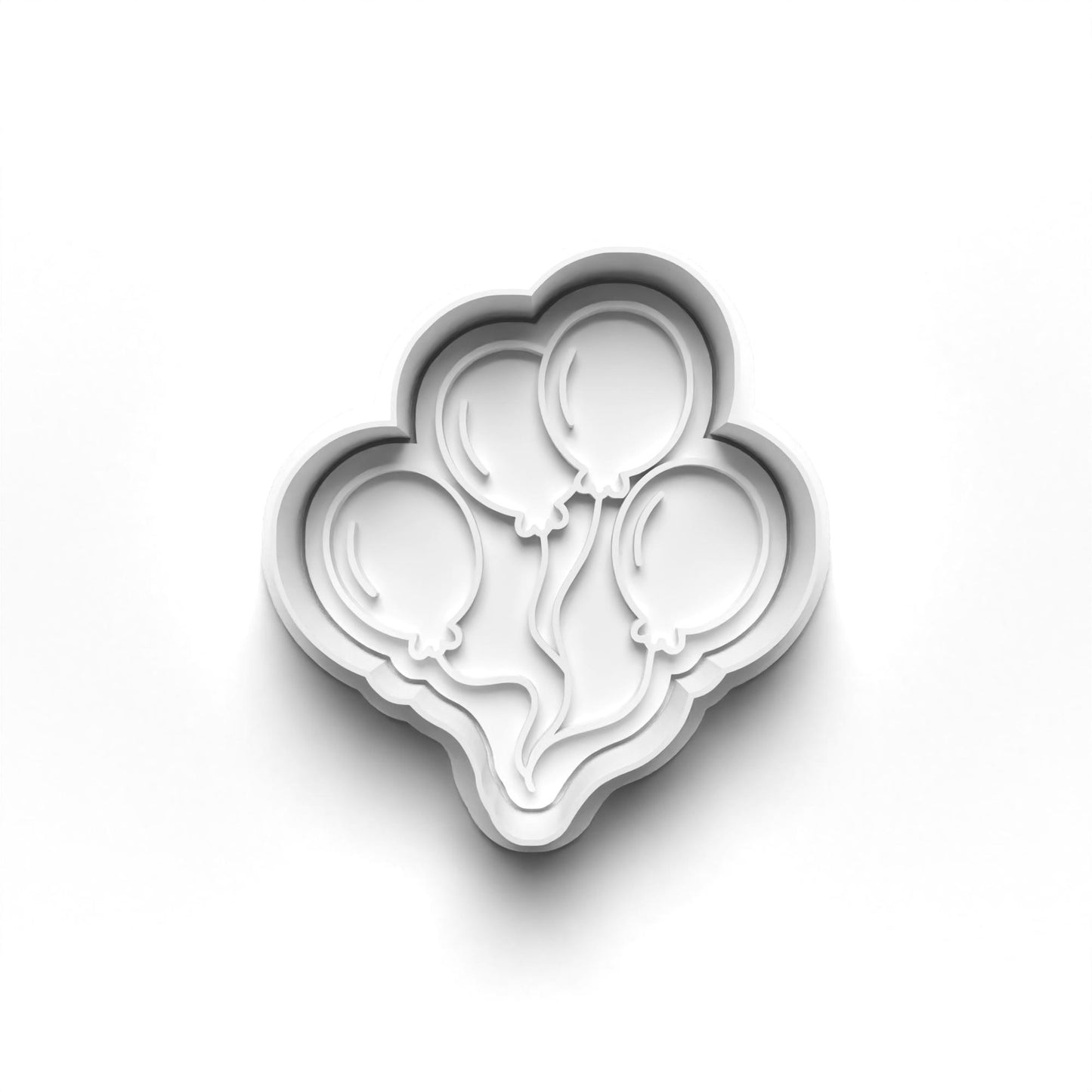 BALLOON Cutter Set with Stamp 2''