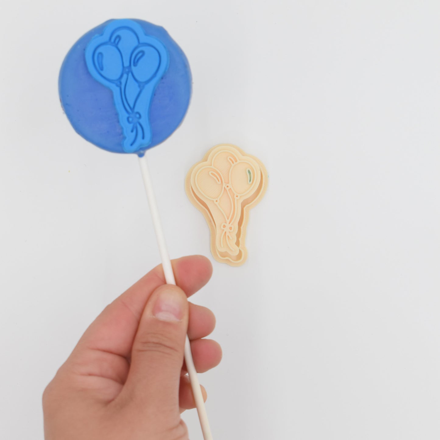 BALLOON Cutter Set with Stamp 2''