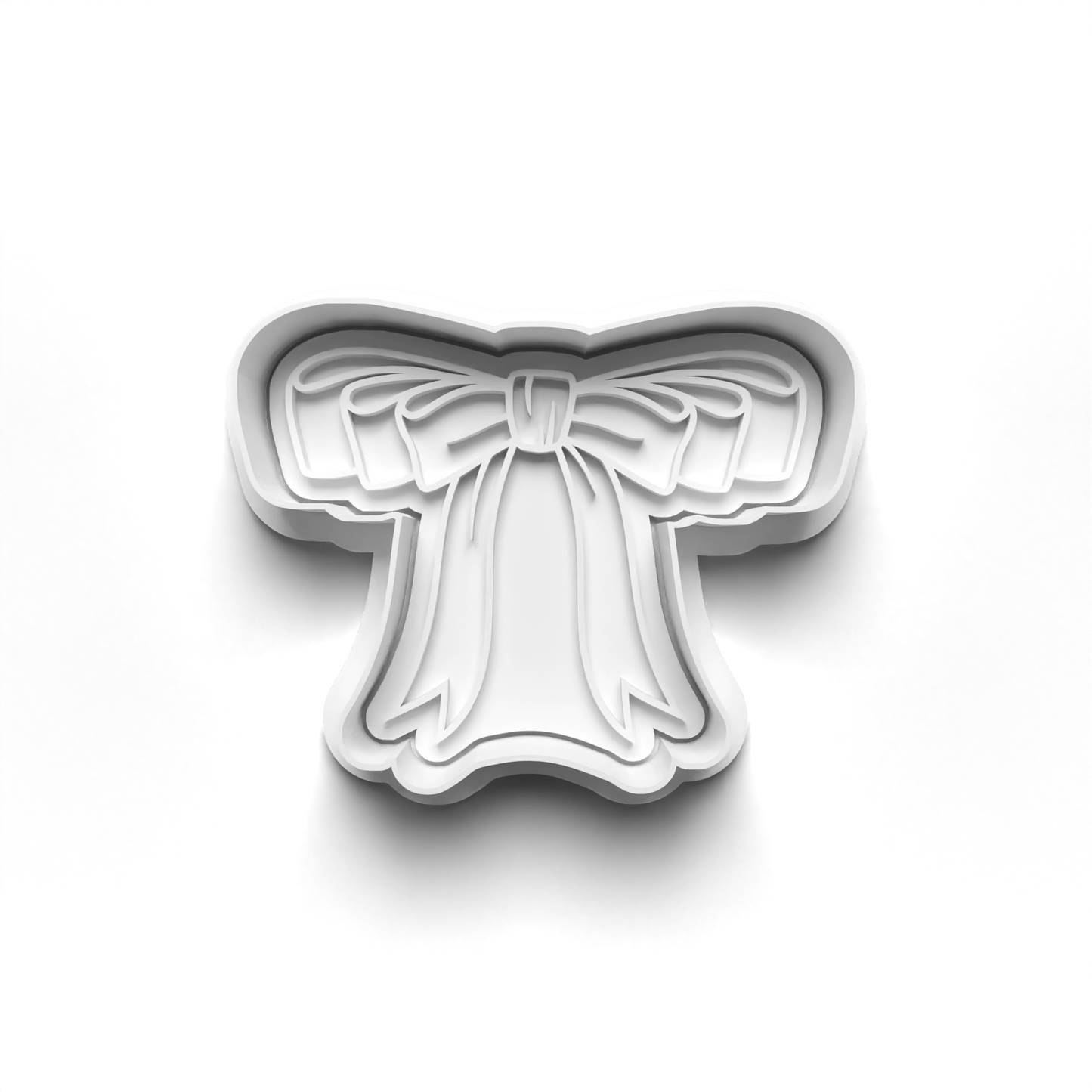 Bow Cutter and stamp /Cookie/Fondant/Clay Cutter Stamp PRV