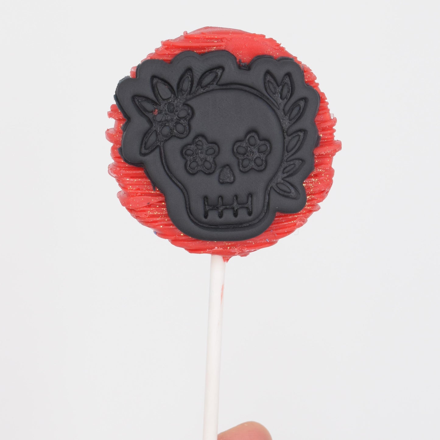 SKULL Cutter Set with Stamp 2'' - Professional Cookie & Fondant Cutters for Easy Crafting