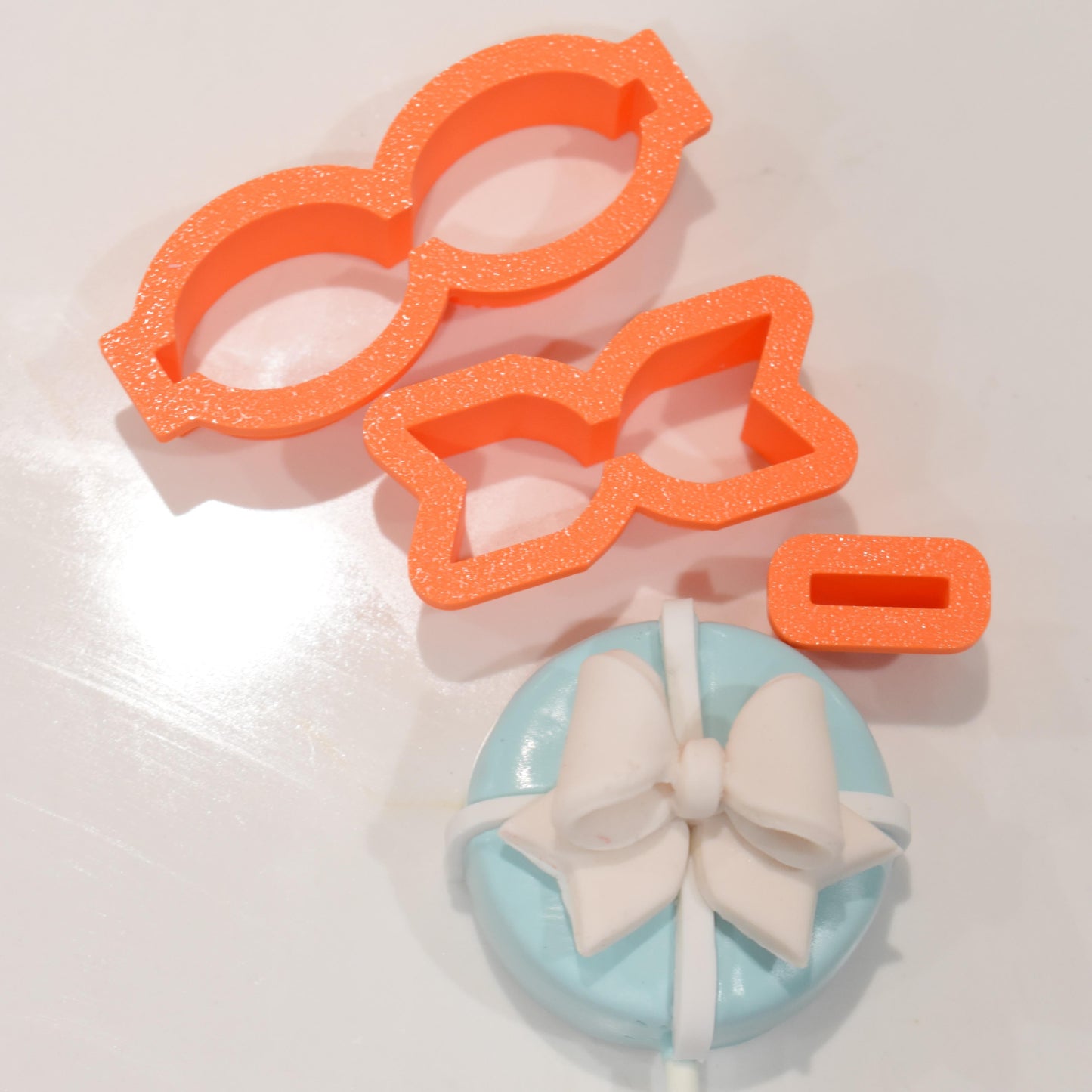 3 Part Fondant Bow Cutter