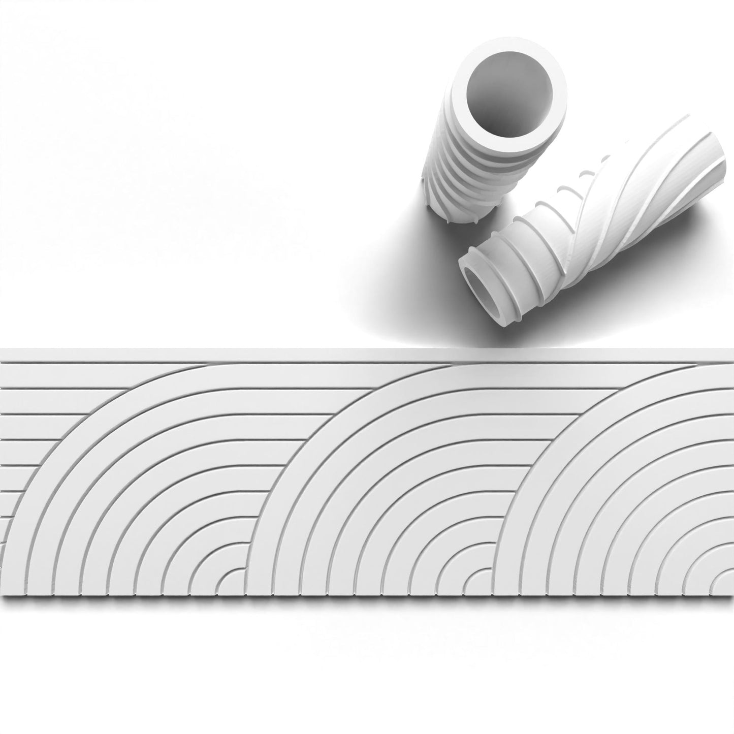Textured Rollers for Fondant, Clay and more