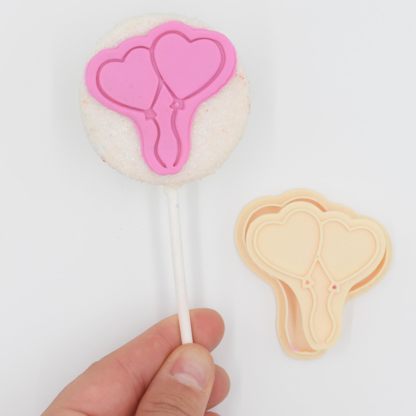 BALLOON Cutter Set with Stamp 2''