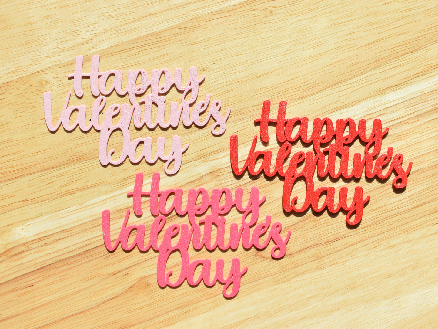 Valentine's Day Cake Signs and toppers