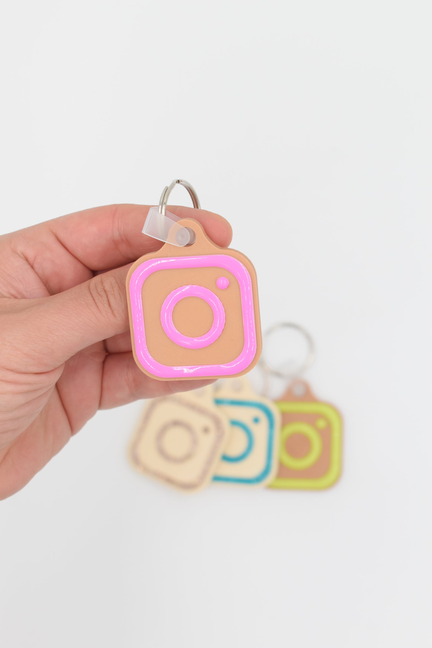 SQUARE NFC DIGITAL BUSINESS CARD KEYCHAIN perfect for bakers and more