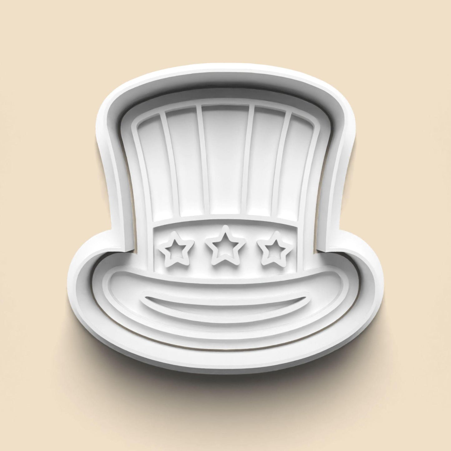 JULY 4 PRV Cutter and Stamp - Fondant, Cookie, Chocolate and More, Create Your Own Sweet Decorations