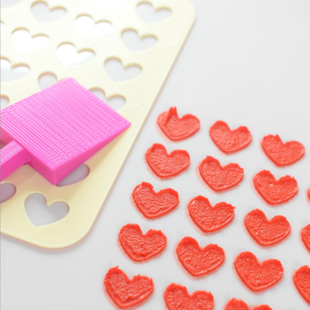 5pc DIY Sprinkle Stencil Set,6,8,10,12mm sizes. Make Your Own Stencils includes FREE SCRIBE
