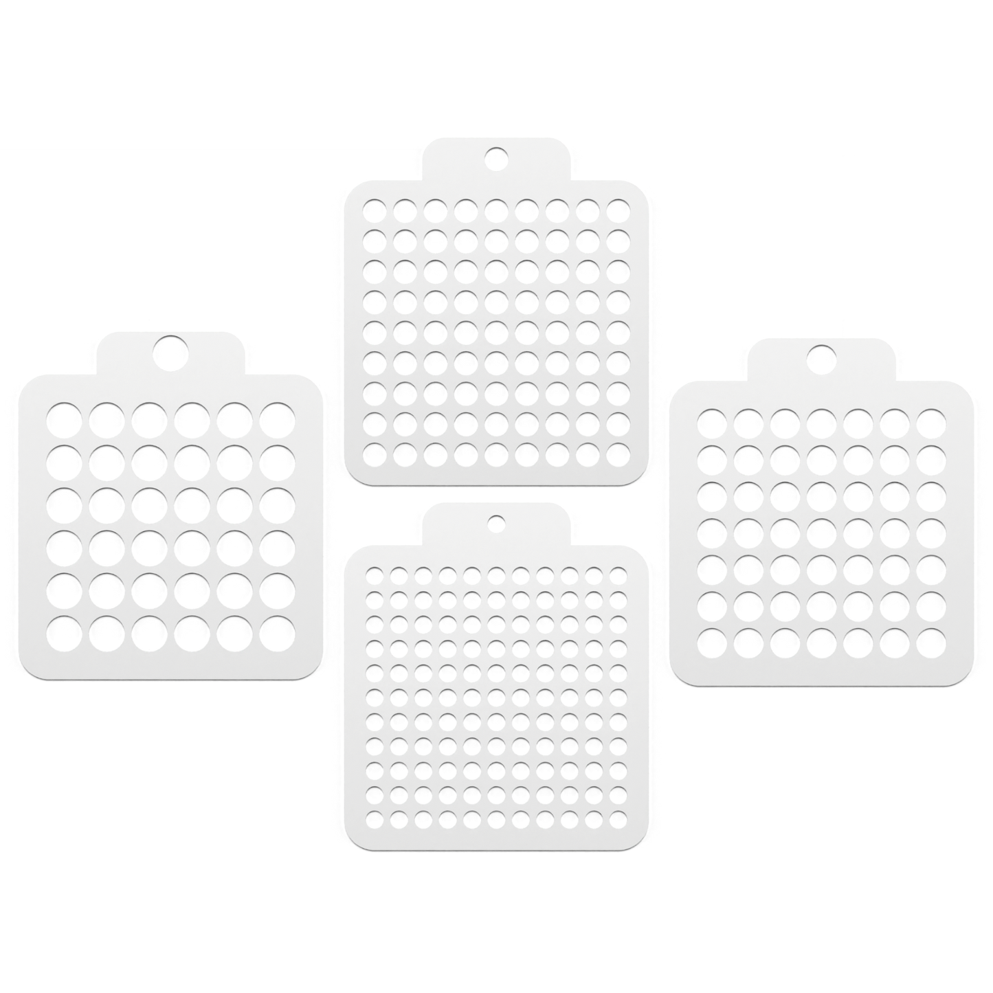 5pc DIY Sprinkle Stencil Set,6,8,10,12mm sizes. Make Your Own Stencils includes FREE SCRIBE