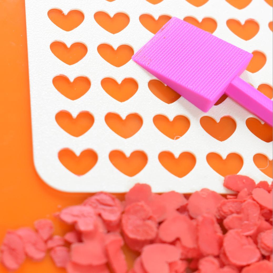 5pc DIY Sprinkle Stencil Set,6,8,10,12mm sizes. Make Your Own Stencils includes FREE SCRIBE