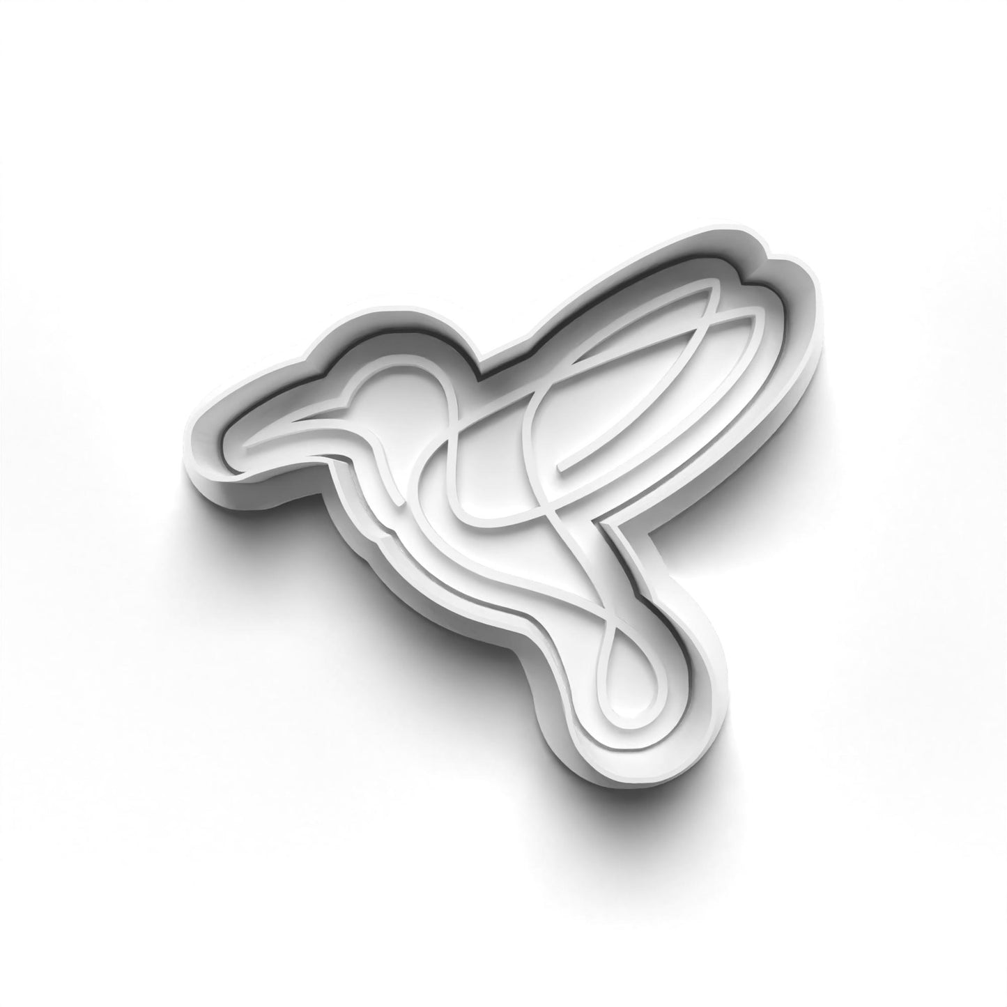 HUMMINGBIRD LINE ART 2'' Cutter and Stamp PRV