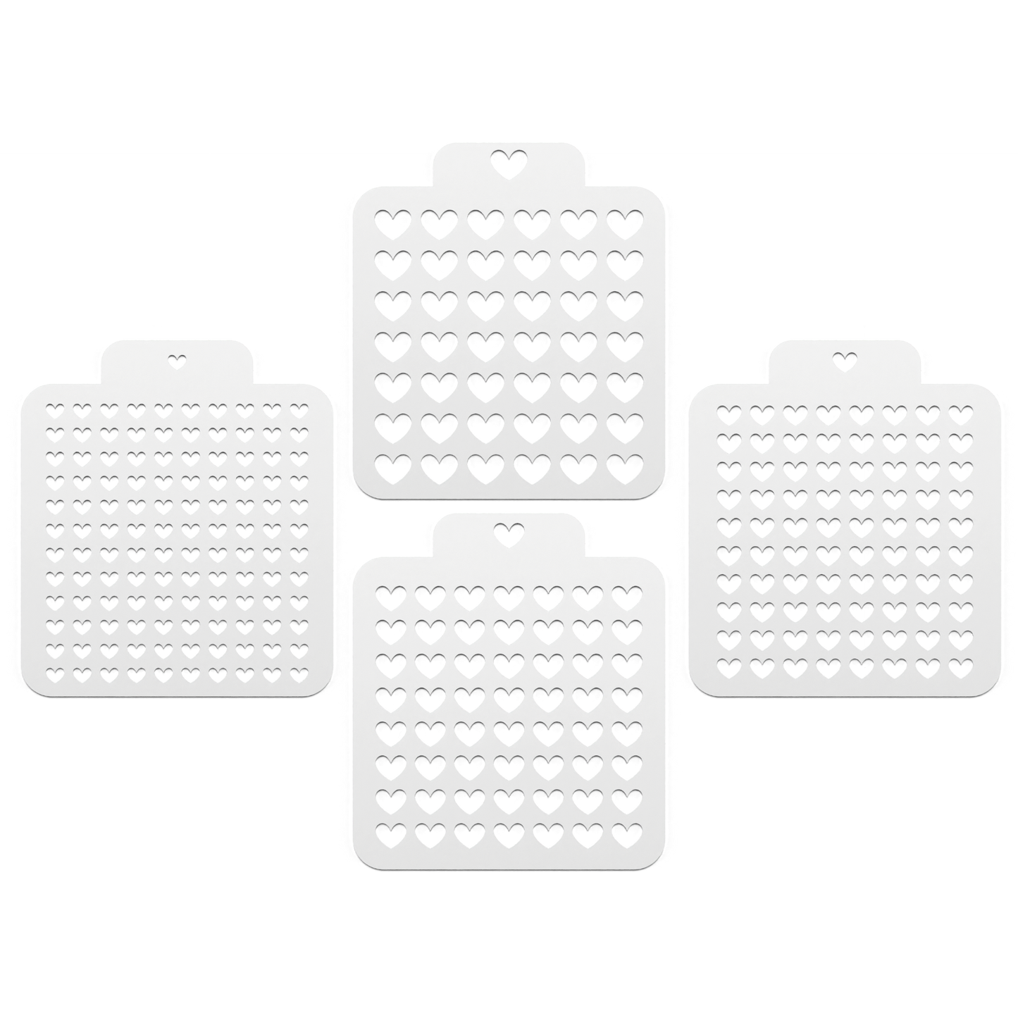 5pc DIY Sprinkle Stencil Set,6,8,10,12mm sizes. Make Your Own Stencils includes FREE SCRIBE
