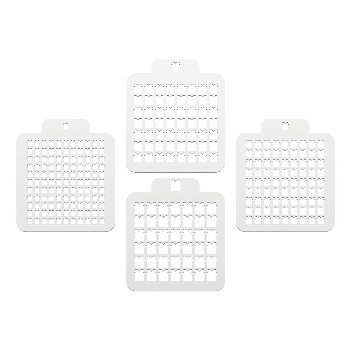 5pc DIY Sprinkle Stencil Set,6,8,10,12mm sizes. Make Your Own Stencils includes FREE SCRIBE