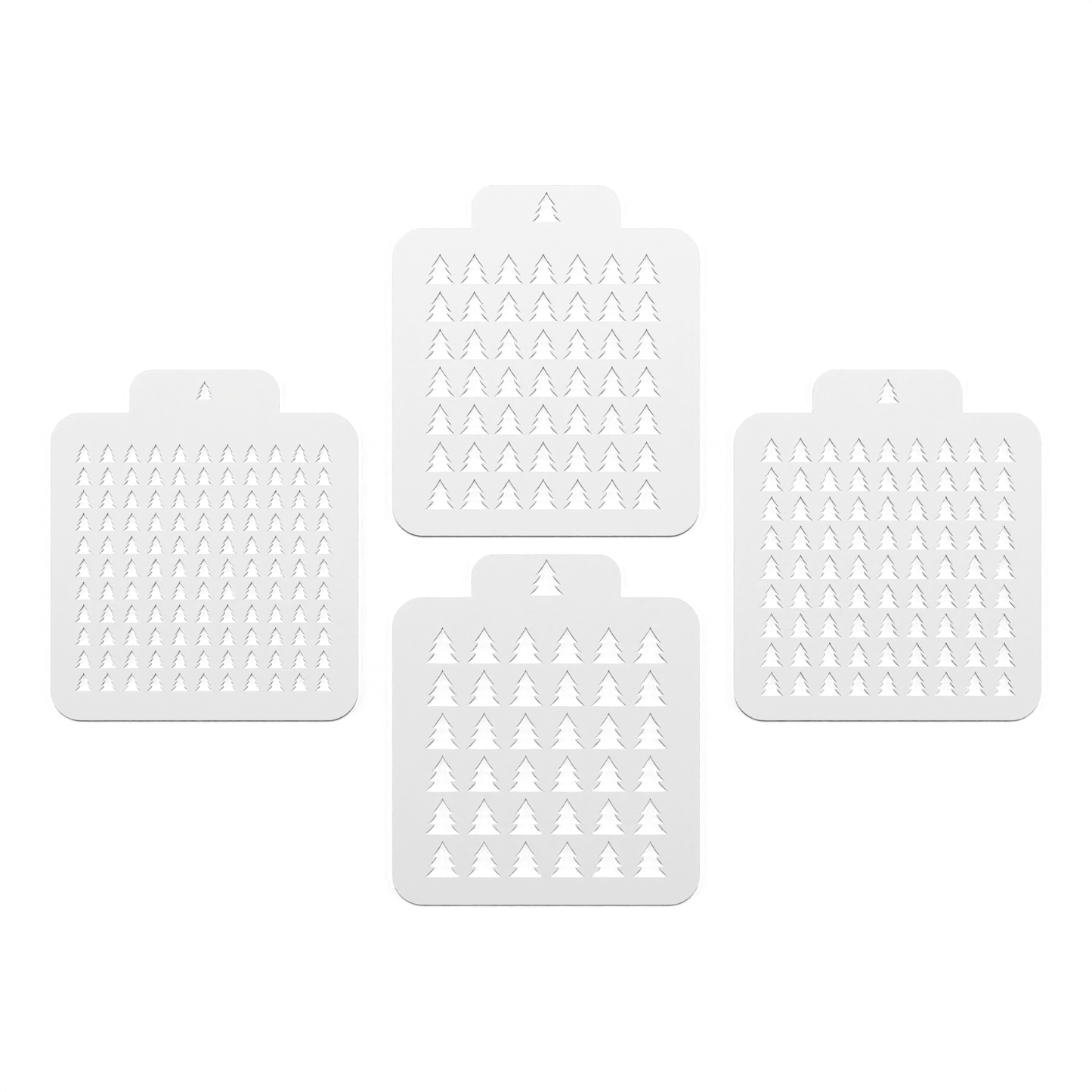 5pc DIY Sprinkle Stencil Set,6,8,10,12mm sizes. Make Your Own Stencils includes FREE SCRIBE