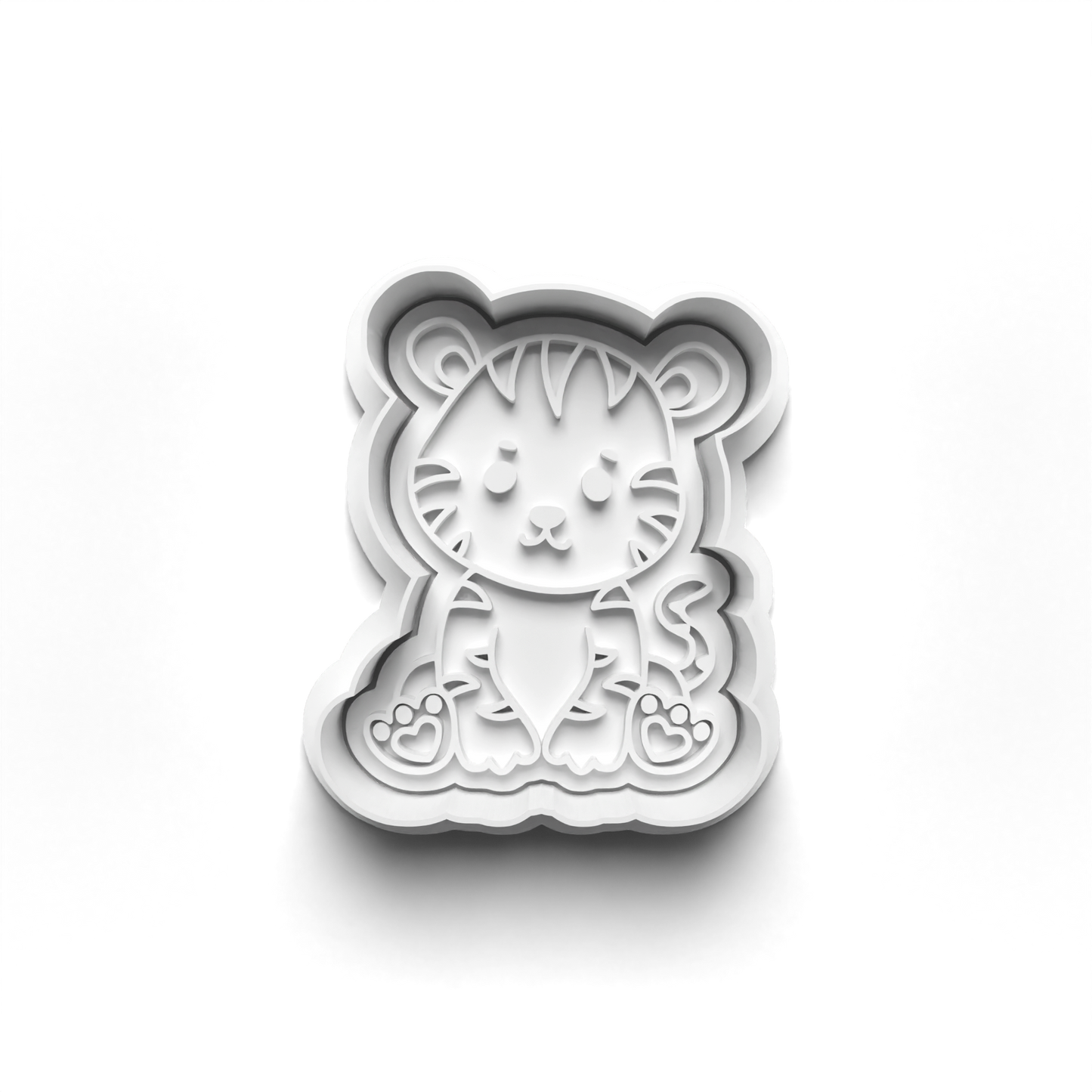 Baby Animal 2'' Cutter and Stamp Prv - Original Product for Crafting and DIY Projects Bakeware Clay