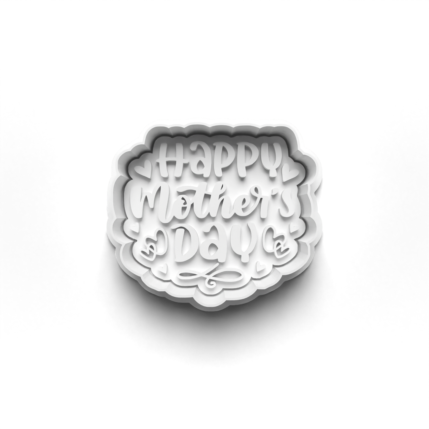 MOTHER'S DAY PRV, LOVE MOM, Mothers DAY Press with Dough Cutter, Baking Mold & Cutter & Stamp for Baking and Crafting