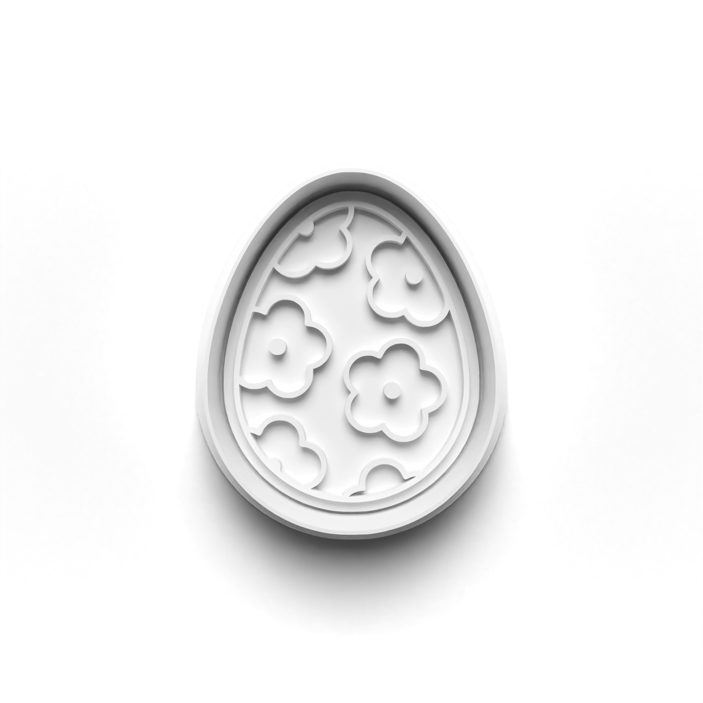 Easter PRV Fondant & Cookie Cutter Set with Stamp - Orange, Green, Brown, Tan - 2 Inches,Food-Safe PLA & PETG