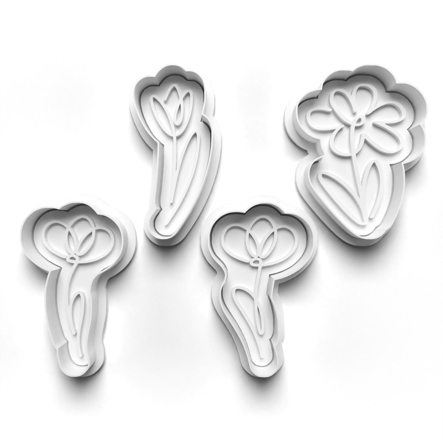 Lineart Flower 2"