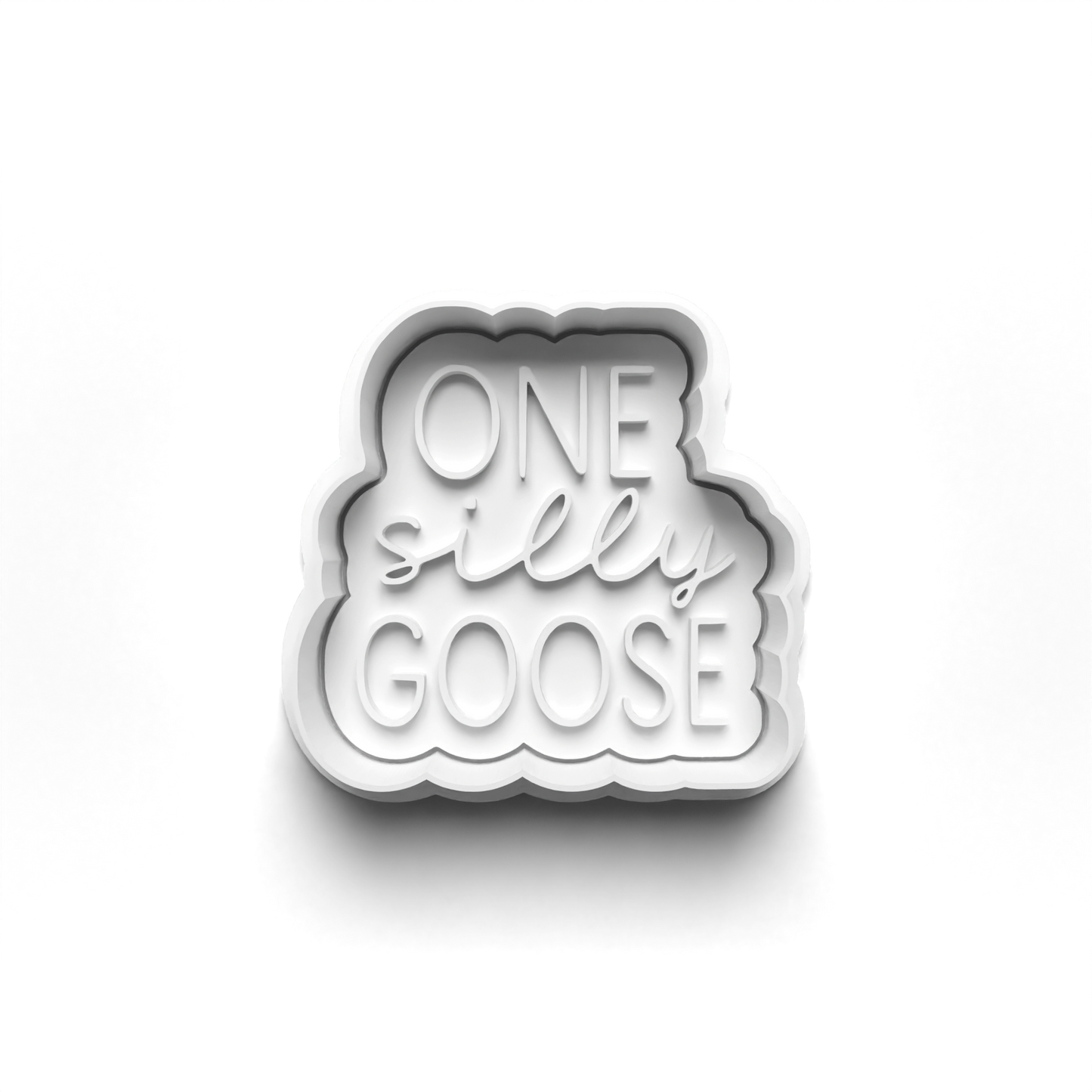 SILLY GOOSE cutter and stamps 2" baking, arts and crafts Bakeware Set