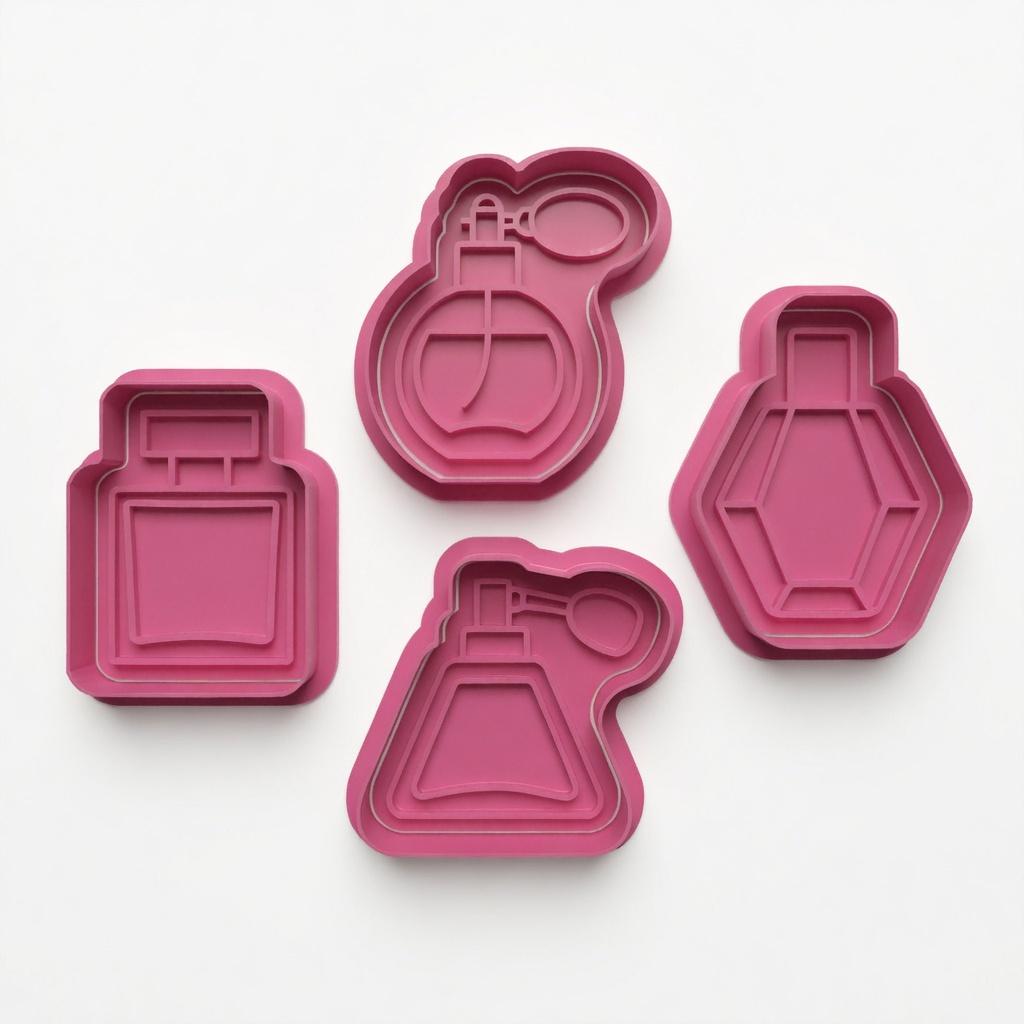 Perfume Bottle 2" Cutter & Stamp