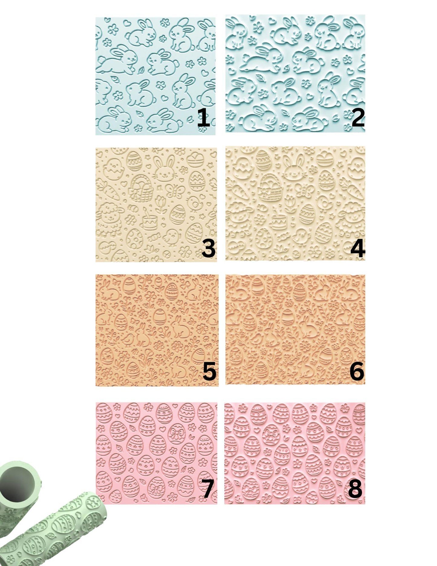 Easter Textured Rollers
