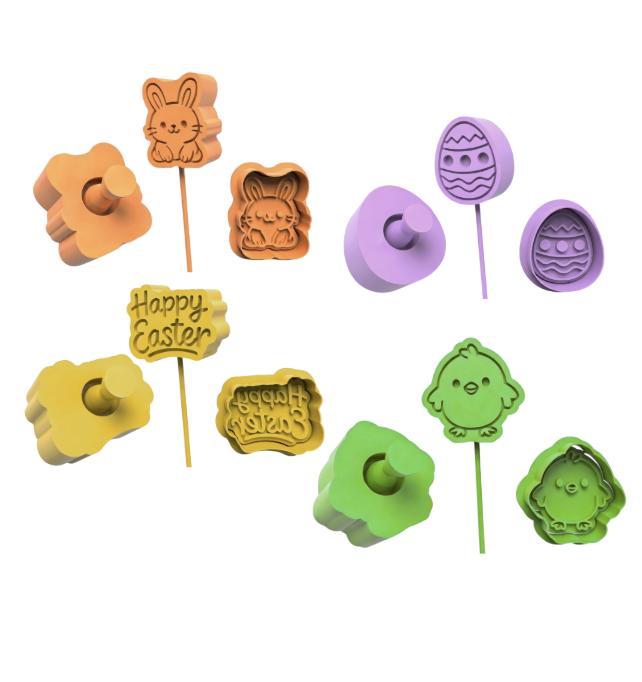 Easter PRV Cake Pop Mold 3 Part