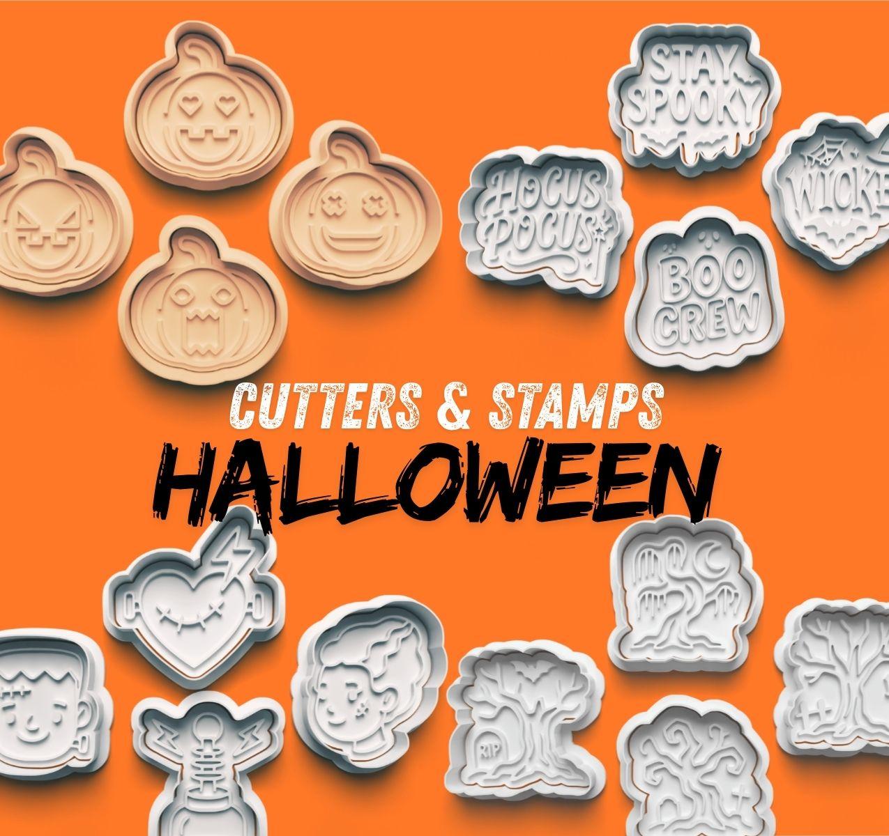 Halloween Cutter & Stamp COMBOS