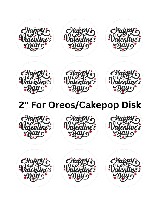 2" Edible Images V-Day (READY)