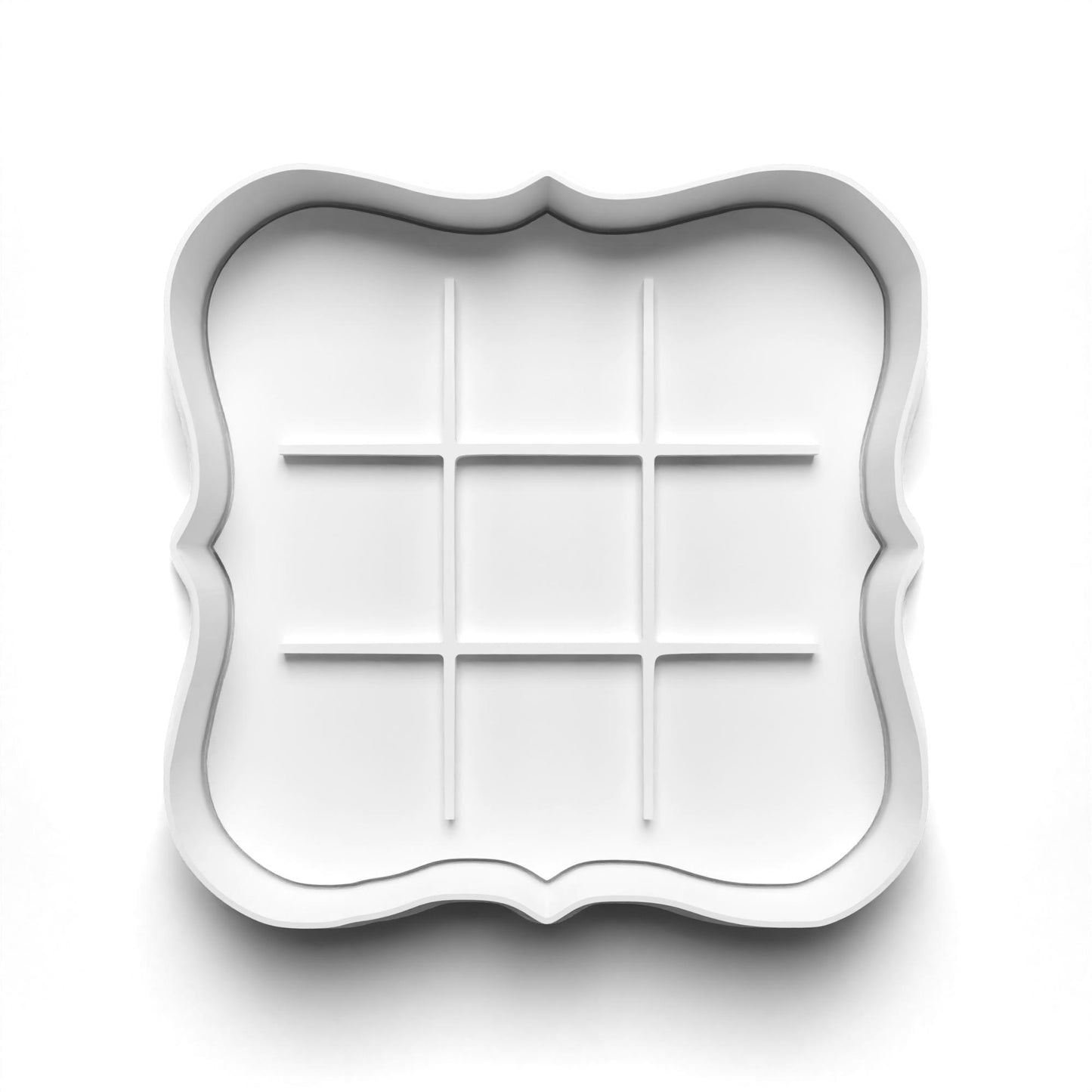 TIC TAC TOE 109x110mm (4.33'') Cutter & Stamp