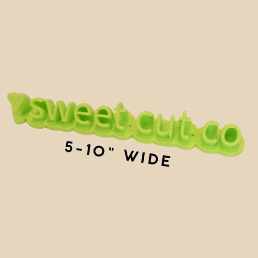 Custom 3D Custom Name Plaque (multi sizes) up to 10.5-11" wide:  SignDecor Signs Mint Print